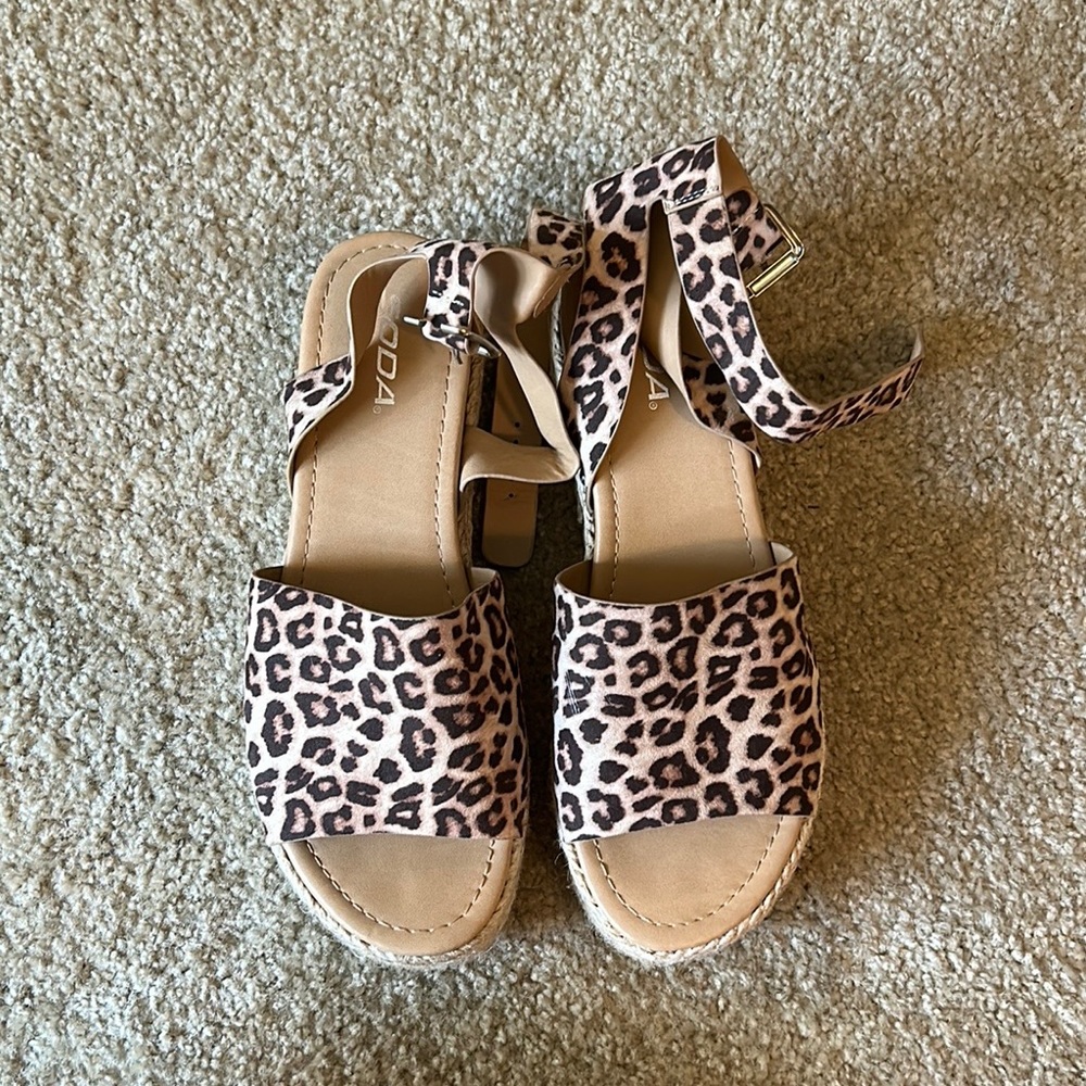 Soda Cheetah espadrilles